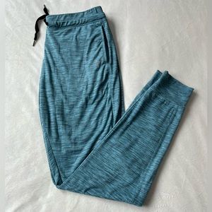 Born Primitive x Barbella Joggers - Heathered Seafoam, size medium